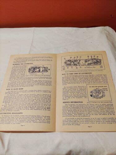 Instructions For Operating Lionel No. 2023 Twin Diesel Locomotive 1950 | #4604963474