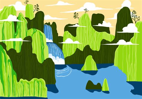 Waterfall Free Vector Art - (71,157 Free Downloads)