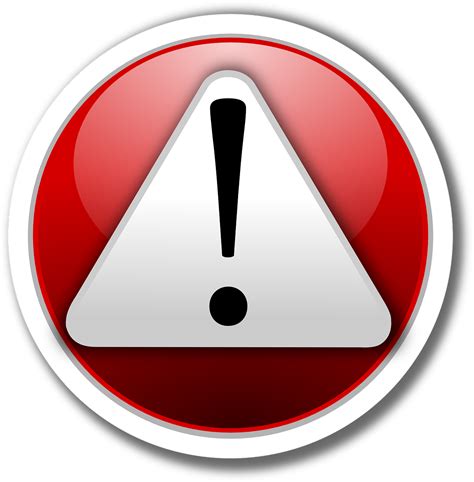 Alert Stop Warning - Free vector graphic on Pixabay