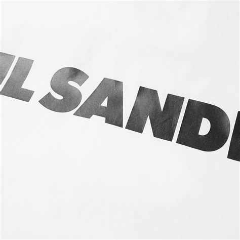 Jil Sander Logo Back Windbreaker Jil Sander