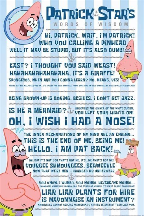 Spongebob And Patrick Quotes Funny