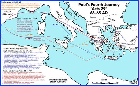 Pin by 4BibleStudy on Interactive Bible New Testament | Bible mapping, Paul's missionary ...