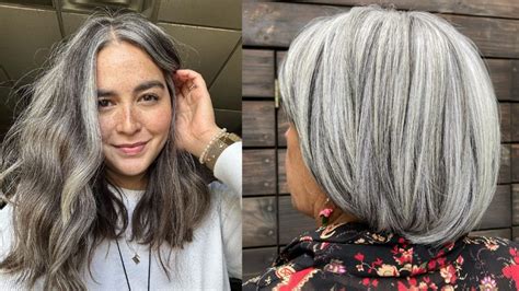 20+ Gray Blending Color Ideas for Transitioning Your Hair