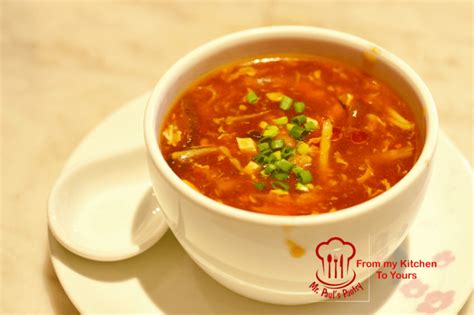 Chinese Hot & Sour Soup – Mr Paul's Pantry