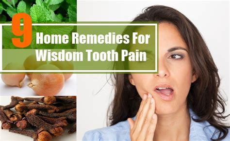 9 Home Remedies For Wisdom Tooth Pain | Search Home Remedy