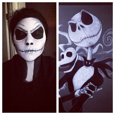 Mr jack skellington makeup halloween | Jack skellington halloween ...