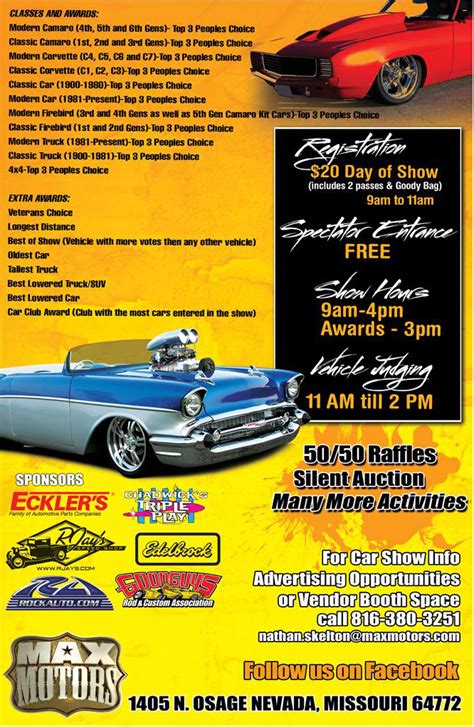 Max Motors Midwest Chevy Fest Charity Car & Truck Show