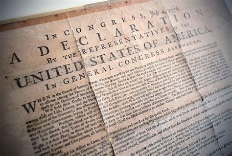 Made in 1776: Rare copy of the Declaration of Independence goes on view at Washington U. | Books ...