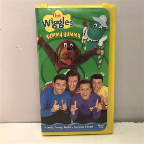 THE WIGGLES YUMMY Yummy VHS Video VCR Tape Sing Along Songs Original Cast RARE! $7.64 - PicClick AU