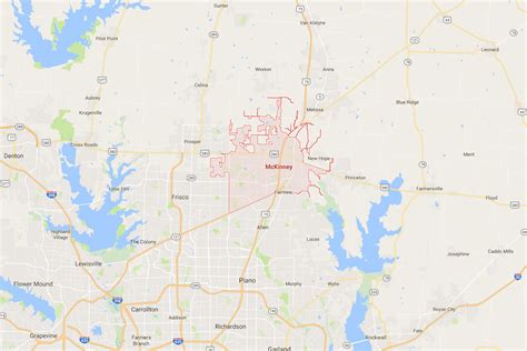 Mckinney Tx Zip Code Map - Map