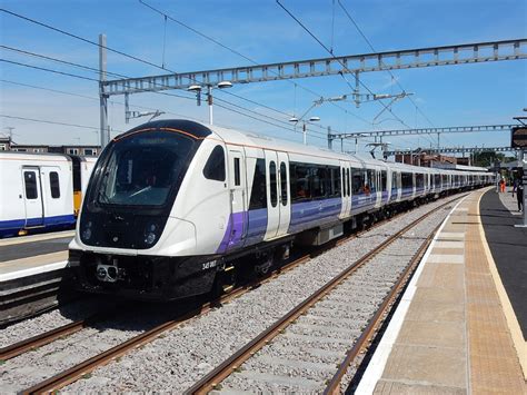 Unit 345007 at Shenfield 7th July 2017 06 - TfL Rail - Wikipedia ...