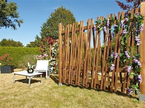 26+ Clôture de jardin en bois créative Décoration de jardin Pergola ...