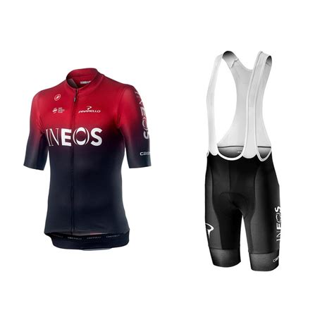 2019 New Pro Team Uniform INEOS Cycling Jersey Maillot Ciclismo Short ...