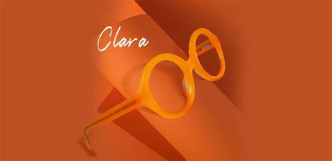 Clara Round Prescription Glasses - Orange | Women's Eyeglasses | Payne Glasses