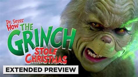 How the Grinch Stole Christmas (20th Anniversary) | Jim Carrey Has a ...