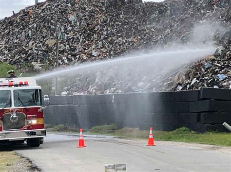 Lowcountry firefighters called to extinguish hot spots at massive trash ...