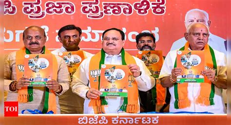 Election Manifesto BJP 2023: BJP's Karnataka poll manifesto promises UCC, NRC; freebies for BPL ...