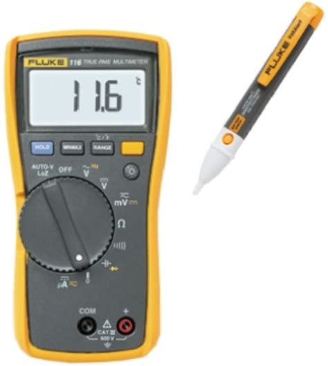 Fluke 116/2AC 200VCL Kit Fluke | Fluke Multimeter Kit With UKAS ...