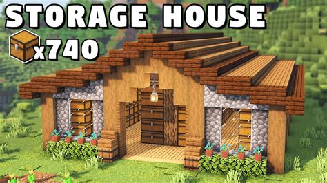 Storage Minecraft House Ideas you must see! - TBM | TheBestMods