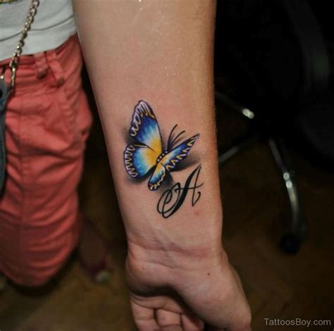 80 Fantastic Butterflies Wrist Tattoos Design - Wrist Tattoo Pictures