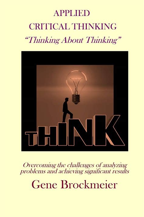 Critical Thinking Book