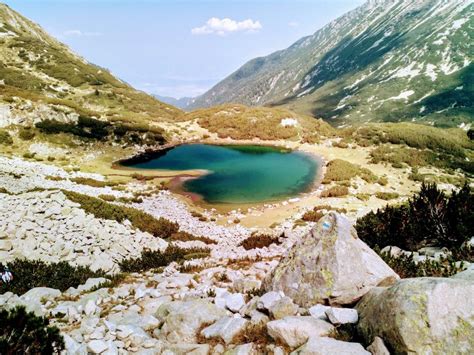 Muratovo lake, Pirin National Park. Bulgaria