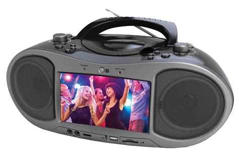 7″ Bluetooth® DVD Boombox – Naxa Electronics