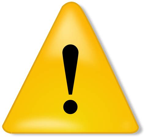 Clipart - Warning notification