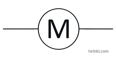 Motor Science Circuit Symbols Scientific Diagram Beyond Illustration