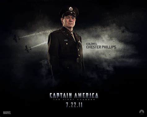 Colonel Chester Phillips | Captain america movie, Bucky barnes captain ...