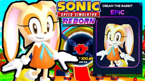 Unlock Cream The Rabbit FAST & World 4 Portal! (Sonic Speed Simulator) - YouTube