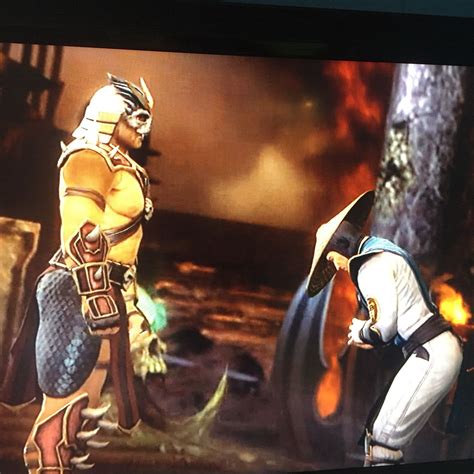 Shao Kahn vs. Raiden | Mortal kombat, Wonder woman, Character