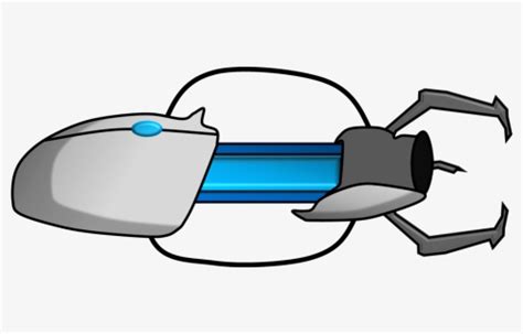 Portal Gun Clipart 6 By Regina - Portal Gun Clipart, HD Png Download - kindpng