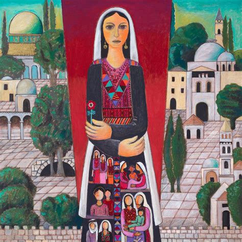 Palestinian Art Print From Palestine - Holyland by Nabil Anani | Handmade Palestine