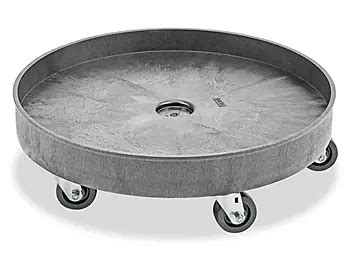 Uline Plastic Drum Dolly - 55 Gallon H-9757 - Uline