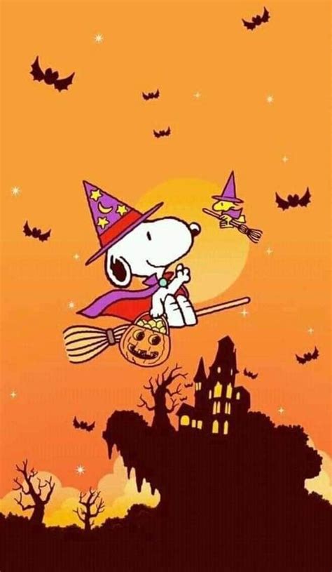 Snoopy & Woodstock Halloween 🎃 Snoopy Halloween, Charlie Brown Halloween, Fröhliches Halloween ...