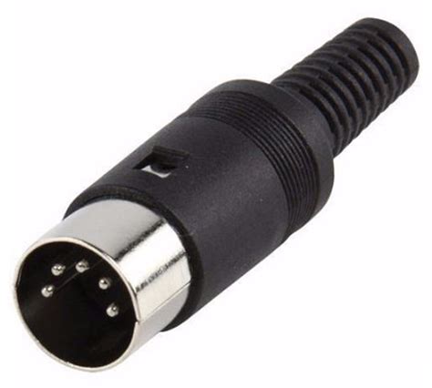 Pair Male 5 Pin DIN Plug Connector | All Top Notch