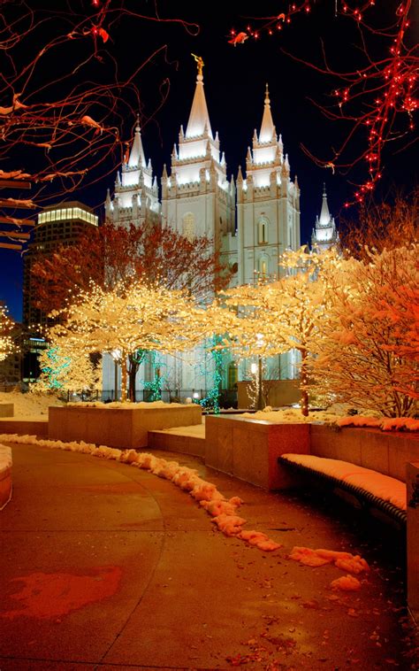 No Stone Unturned: Temple Square Christmas lights