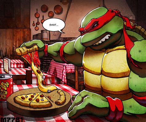 tmnt vs pizza by m7781 on DeviantArt