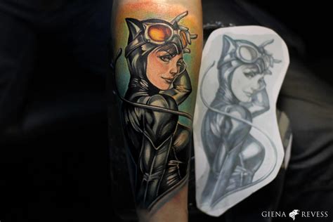 Catwoman tattoo by lipuchka on DeviantArt