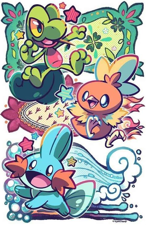 Hoenn starters | Cute pokemon wallpaper, Pokemon, Cute pokemon pictures