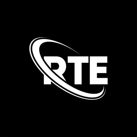 RTE logo. RTE letter. RTE letter logo design. Initials RTE logo linked ...