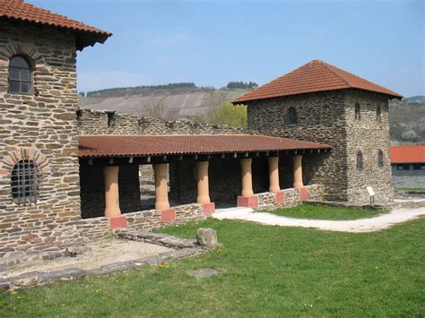 The Ancient Roman Villa Rustica in Mehring. | Roman house, Roman villa, Historical architecture