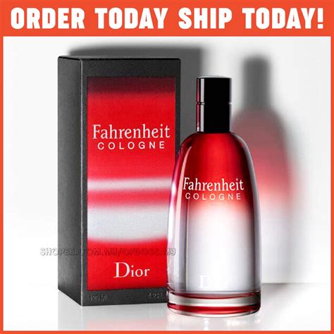 Fahrenheit Cologne 75ml Perfume for Men | Shopee Malaysia