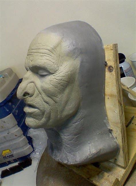 Sculpt for Orc makeup. by DaveGrasso on DeviantArt