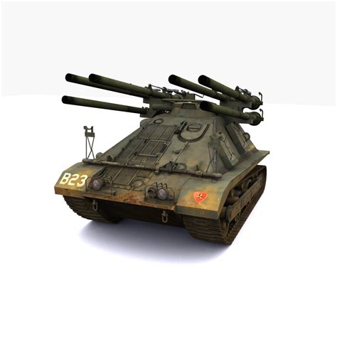 3d model m50 ontos tank