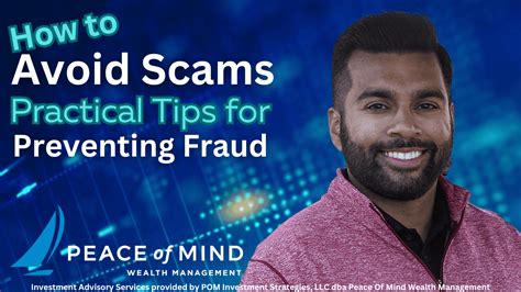 How to Avoid Scams - Practical Tips for Preventing Fraud