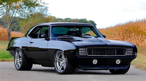 1969 Chevrolet Camaro Is $126K Worth of All Black Muscle Power - autoevolution