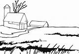 Boerderij kleurplaat  Gratis Kleurplaten Printen sketch template