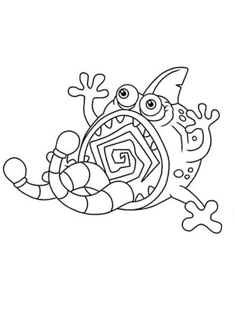 My Singing Monsters Coloring Pages - Coloring Nation